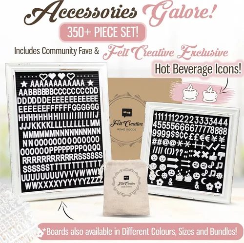 Vista 7 de Tablero de letras de fieltro negro para anuncio de bebé con marco de madera rústico en blanco - Letrero de tablero de letras de granja rústica