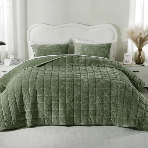 Vista 27 de KASENTEX - Juego de edredón suave con relleno alternativo de microfibra (blanco), lavable a máquina, unicolor, tamaño matrimonial/queen con 2 Gris