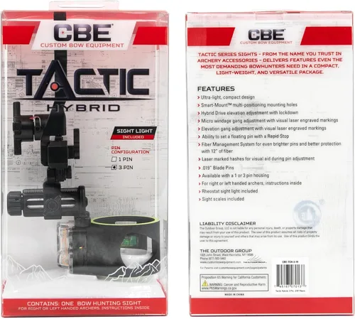 Vista 2 de Tactic Hybrid, 3 pines, fibras de 0.019 pulgadas