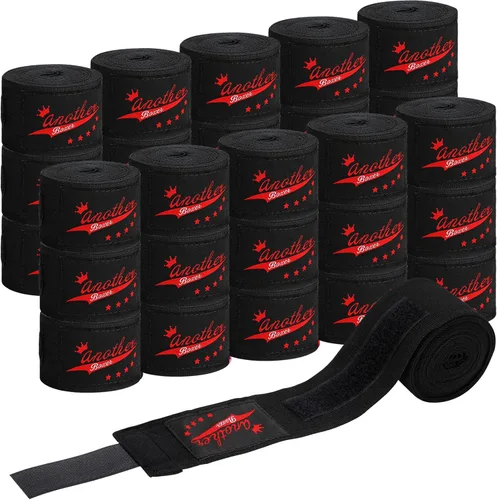 15 pares de envolturas de boxeo para mano de 180 pulgadas, vendas de mano de boxeo a granel para artes marciales deportivas para boxeo, kickboxing,