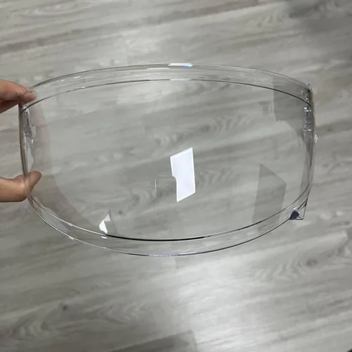 Vista 3 de D Skwal - Visera para casco de cara completa SHARK Skwal/Spartan/D-Skwal 2, apto para casco anti-UV, accesorios de repuesto (transparente)
