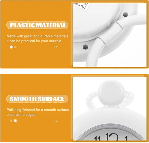 Vista 5 de LIOOBO Reloj de baño de bucle, reloj de baño resistente al agua, digital, resistente al agua, despertador, reloj de pared, reloj de ducha
