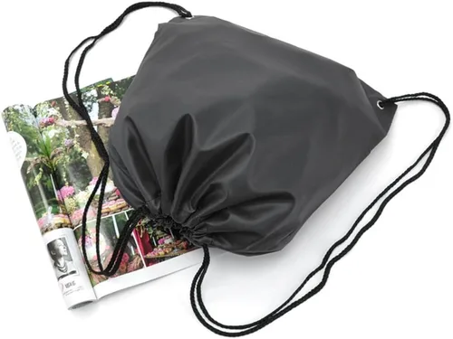Vista 3 de Mochila deportiva plegable con cordón para uso en el hogar del almacenamiento del viaje