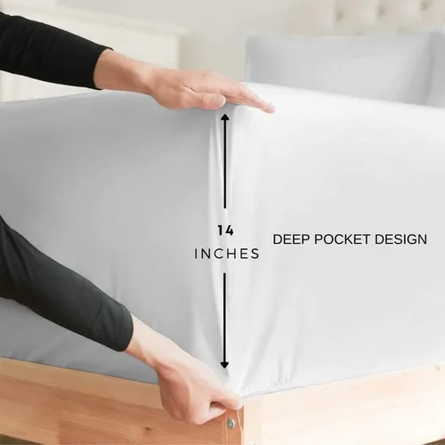 Vista 6 de Sábanas de mariposa tamaño California King – Sábanas de microfibra suave y bolsillo profundo, sábanas y fundas de almohada sin arrugas, 1 sábana