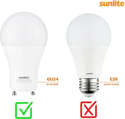 Vista 9 de Sunlite Bombilla LED PAR16 regulable, de cuello corto, empotrable, 7 vatios, (reemplazo halógeno de 50 W) 500 lúmenes, base E26 media, certificación