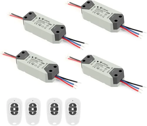 Vista 9 de eMylo Controlador de motor de interruptor RF inalámbrico Smart Switch Módulo de relé Interruptor de control remoto con receptor RF DC 12V 433Mhz
