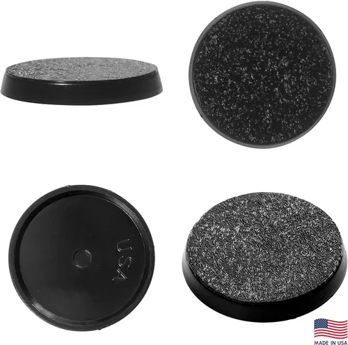 Vista 2 de Bases redondas de plástico texturizado de 1.260 in o juegos de mesa de juegos de guerra de 1.26 pulgadas, 120