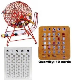 Juego completo de bingo de ping pong profesional