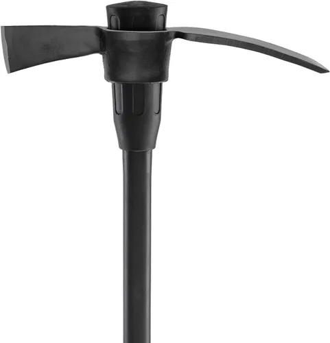 Vista 3 de INTERTOOL Azada Cortadora - Herramienta de excavación de 36" para jardinería con cortador y azada - Mango de fibra de vidrio antideslizante HT08-0307