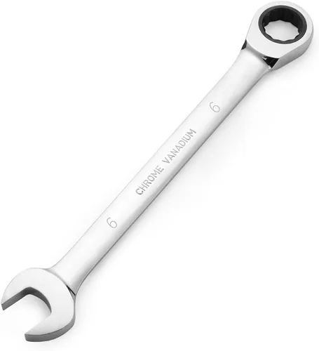Vista 19 de FLZOSPER Llave de trinquete SAE de 3/8 pulg., Llave combinada de trinquete y extremo rectangular de 72 dientes
