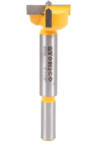 Vista 3 de YONICO 43028C Broca Forstner de 1 pulgada de diámetro Broca Forstner vástago de 0.394 in