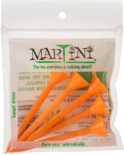 Vista 3 de ProActive Sports Martini Golf Tees - Virtually Unbreakable Durable Plastic