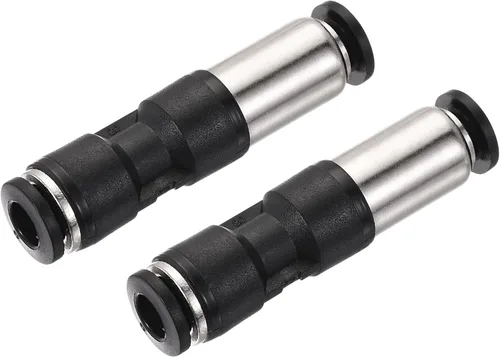 Vista 7 de MECCANIXITY Válvula de retención de 0.157 in de diámetro interior. Empuje de conexión de tubo de aire en línea para conectar conector rápido