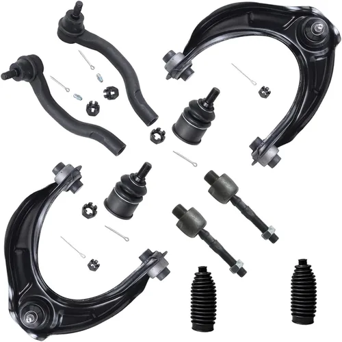 Vista 17 de Detroit Axle - Kit de suspensión delantera de 10 piezas para Chevrolet Trailblazer GMC Envoy 2002-2009 2003 2004 2005 2006 2007 2008 Brazos