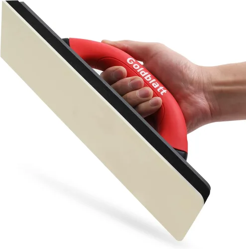 Vista 6 de Goldblatt - Flotador de lechada de 4" x 12" con paquete de 3 esponjas para limpieza de lechada - Flotador de lechada de goma moldeado, herramientas