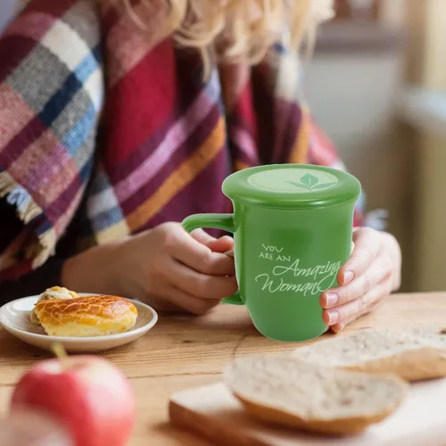 Vista 8 de Abbey Gift Taza y Posavasos de Cerámica Beautiful Spirit, 4 por 4.38