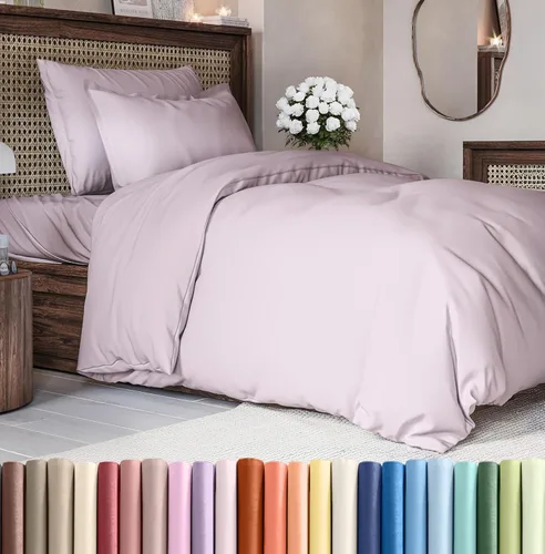 Vista 125 de Juego de funda de edredón tamaño Queen - Funda de edredón extra suave tamaño Queen 90 x 90 con 2 fundas de almohada - Ropa de cama de hotel de lujo