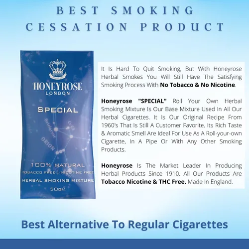 Vista 4 de Honeyrose "Mixta Hierbas" última intervensión de mezcla de hierbas, tabaco sin nicotina