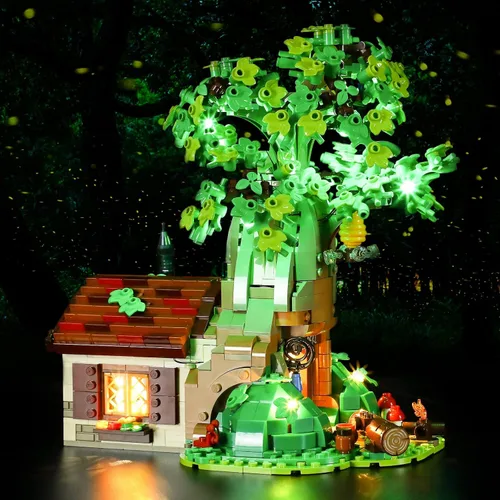 Vaodest Luz LED para modelo Lego 21326, diseño y configuración compatible con el modelo 21326 (solo luz LED, no kit de bloques de construcción)