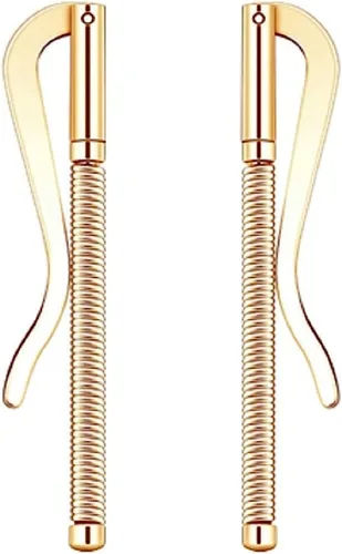 2 piezas de 2.559 in Spring Money Clip Bar Slim Wallet Clamp Piezas de repuesto para monedero de cuero plegable titular de la tarjeta de crédito