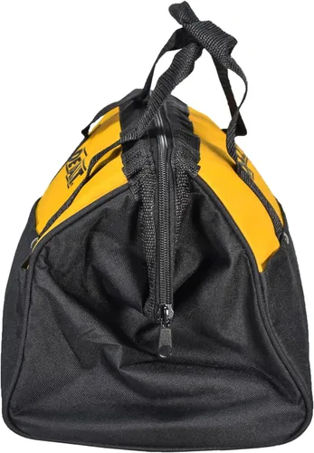 Vista 3 de Dewalt Bolsa de herramientas para contratistas de herramientas eléctricas de alta resistencia de 12" x 9" negro/amarillo