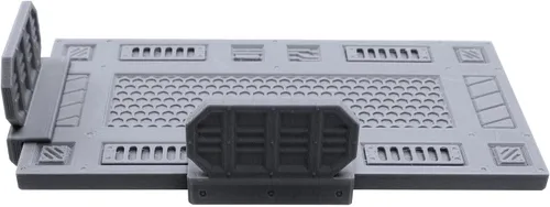 Vista 3 de EnderToys Campo de escaramuza industrial de nivel medio, escenario de terreno para Necromunda, equipo de matar, compatible con Sector Mechanicus