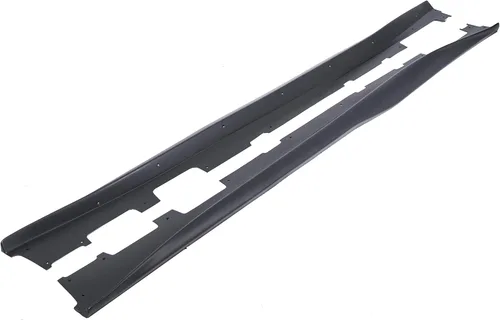 Vista 4 de HECASA Faldas laterales de repuesto compatibles con Chevy Chevrolet Camaro LT/LS/RS/SS modelos ZL1 estilo Rocker Panel de extensión Kit de cuerpo