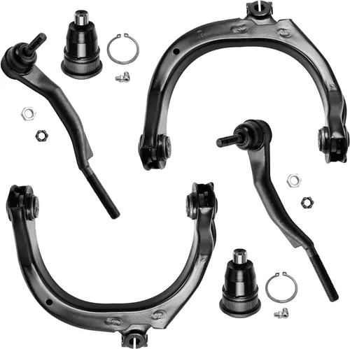 Vista 53 de Detroit Axle - Kit de brazos de control de extremo delantero RWD para Dodge Charger Challenger Chrysler 300, 2 brazos de control delantero