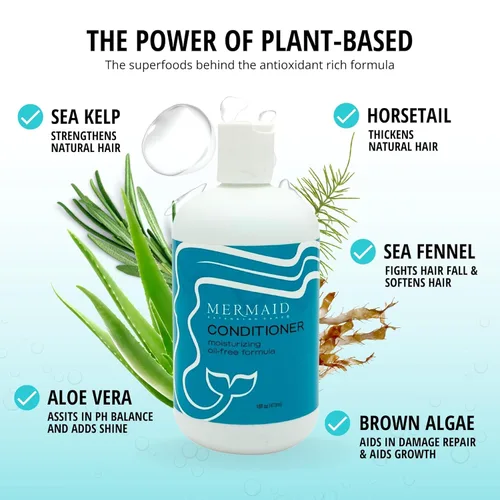 Vista 7 de Champú, ultra suave y sin sulfato, fórmula nutritiva para extensiones de cabello, 16 onzas líquidas