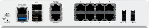 Vista 6 de FortiGate-80F Firewall - 8 puertos GE RJ45, 2 puertos WAN de medios compartidos RJ45/SFP, WiFi integrado 6 (802.11ax)