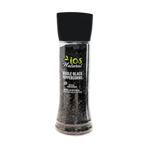 Vista 6 de IOS Natural Variedad de sal marina (sal fina rosa himalaya) Sin aditivos - 1 libra (bolsa de 1 libra, 16.01 oz)