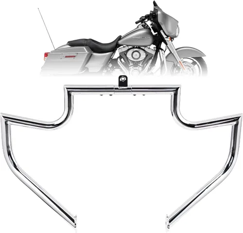 Vista 7 de Kinglemc Barra de Choque para Motor Guarda de Carretera para Harley Davidson Touring Road Glide Road King Street Glide Electra Glide CVO y Modelos