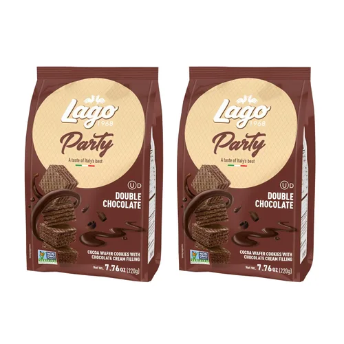 Vista 19 de Gastone Lago Party Wafers Dulce De Leche - Relleno de crema, 8.82 onzas, 8.82 oz (paquete de 3) (Dulce De Leche, 3 unidades)