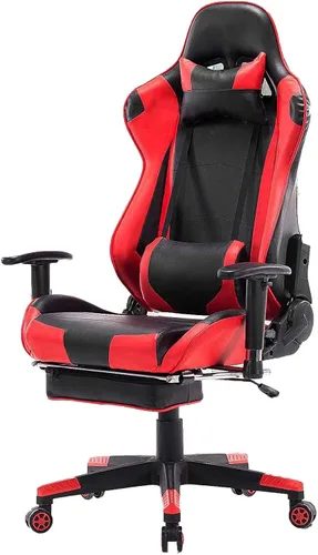 Vista 7 de Home Ergonomic Office Chair Ergonomic Computer Chair with Adjustable Height,Gaming Chair,High Back Adjustable Swivel Video Game Chair with Footrest