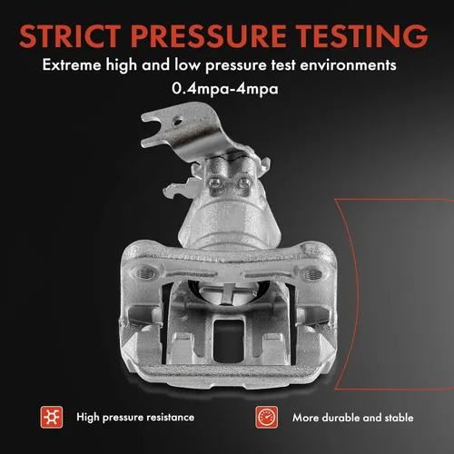 Vista 5 de A-Premium Conjunto de pinza de freno de disco con soporte compatible con modelos seleccionados de Chevy - Cruze 2016 2017 2018 2019 - Lado trasero