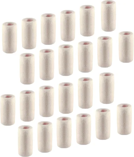 Vista 36 de Cinta adhesiva de 3 pulgadas para veterinarios (varios colores) (paquete de 24) rollo de agarre de vendaje flexible de adherencia autoadhesiva