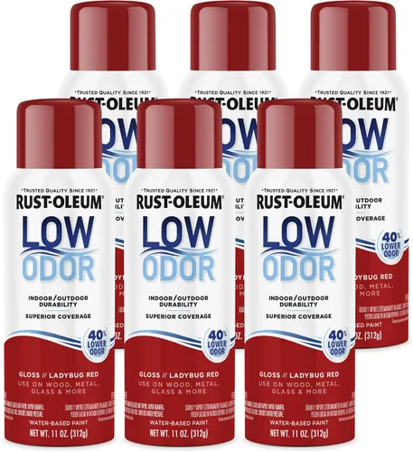 Vista 54 de Rust-Oleum - Pintura en aerosol prémium de bajo olor, gris ancla brillante