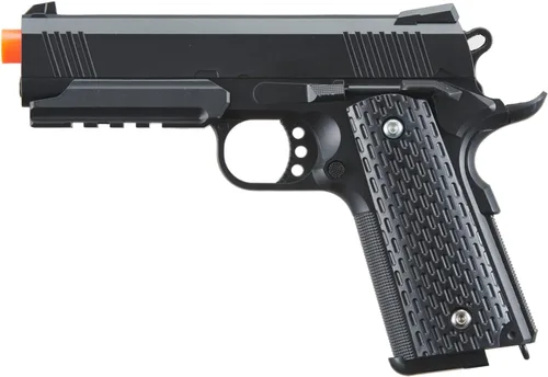 GoldenBall 250 FPS Durable Airsoft M1911 Spring Airsoft Metal/Steel Slide Pistol