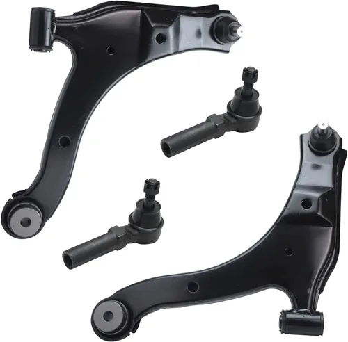 Vista 106 de Detroit Axle - 4 brazos de control traseros para Ford C-Max Focus Mazda 3 5 Volvo C30 C70 S40 V50, 4 brazos de control superior e inferior