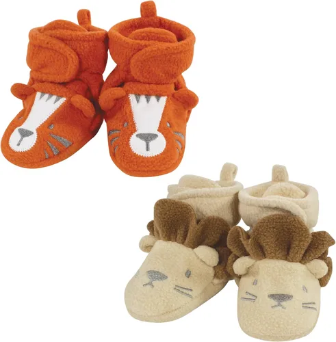 Hudson Baby Botines acogedores de vellón, unisex, para niños