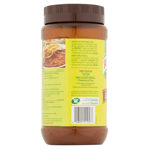 Vista 2 de Knorr Caldo granulado con sabor a carne de res 35.3 onzas, tamaño familiar, paquete de 2 (4.4 libras en total)