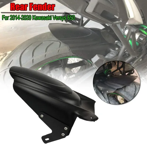 Vista 4 de Guardabarros trasero de motocicleta para Kawasaki VERSYS 650 VERSYS650 KLE650 2014 2015 2016 2017 2018 2019 2020 2021 KLE 650