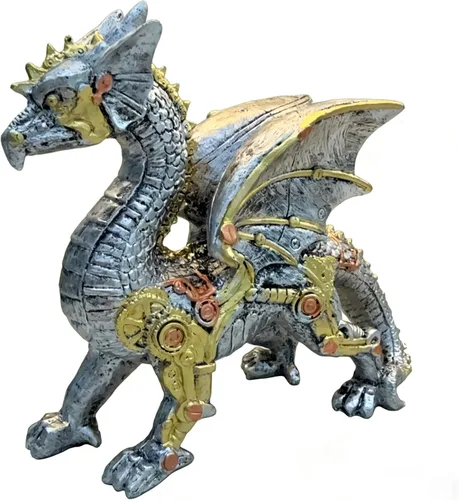 Vista 4 de Cyberpunk - Mano mecánica Silverhand, soporte para control de juegos, estilo punk, steampunk, moderno, decoración del hogar, decoración de sala