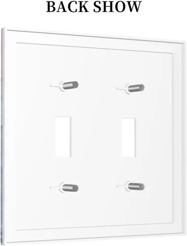 Vista 263 de Cubiertas de salida de impresión de líneas doradas de granito de mármol marrón, 1 palanca y 1 combinación basculante, placa decorativa de pared