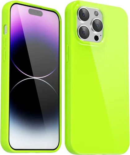 Vista 753 de Svanove para iPhone 7 Plus/ 8 Plus, funda de silicona, de goma suave brillante y gel de jey lindo, funda protectora de plástico simple y lisa