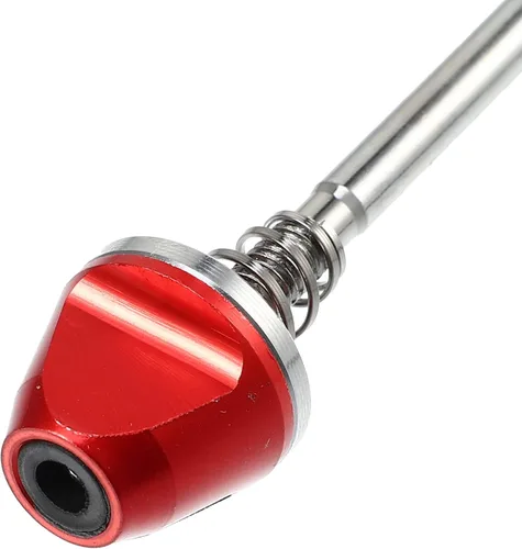 Vista 7 de X AUTOHAUX 2 piezas de bicicleta de liberación rápida, ejes de brochetas, palanca delantera y trasera, eje de rueda de bicicleta de 5.91 pulgadas