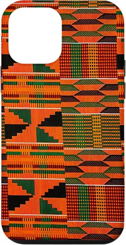 Vista 16 de Kente - Carcasa para iPhone 17, diseño étnico de Ghana, diseño africano