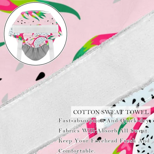 Vista 2 de FFLOWER 2 gorras de trabajo con botones, banda para el sudor, dibujos animados, dinosaurio, cohete, cinta para atar en la parte trasera, Multicolor