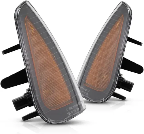 Vista 4 de Para Dodge Charger - Conjunto de luz de posición lateral delantera 2006 07 08 09 2010 lado del conductor y del pasajero Par Certificado DOT