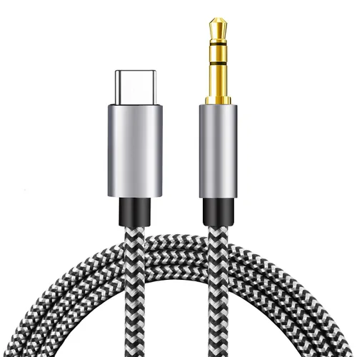 Vista 8 de Cable auxiliar USB C a 0.138 in compatible con iPhone 16/15 Series, iPad Pro, MacBook Air/Pro, Samsung Galaxy S24 S23 Ultra, Pixel 7, 6, 5, 4, 3, 2